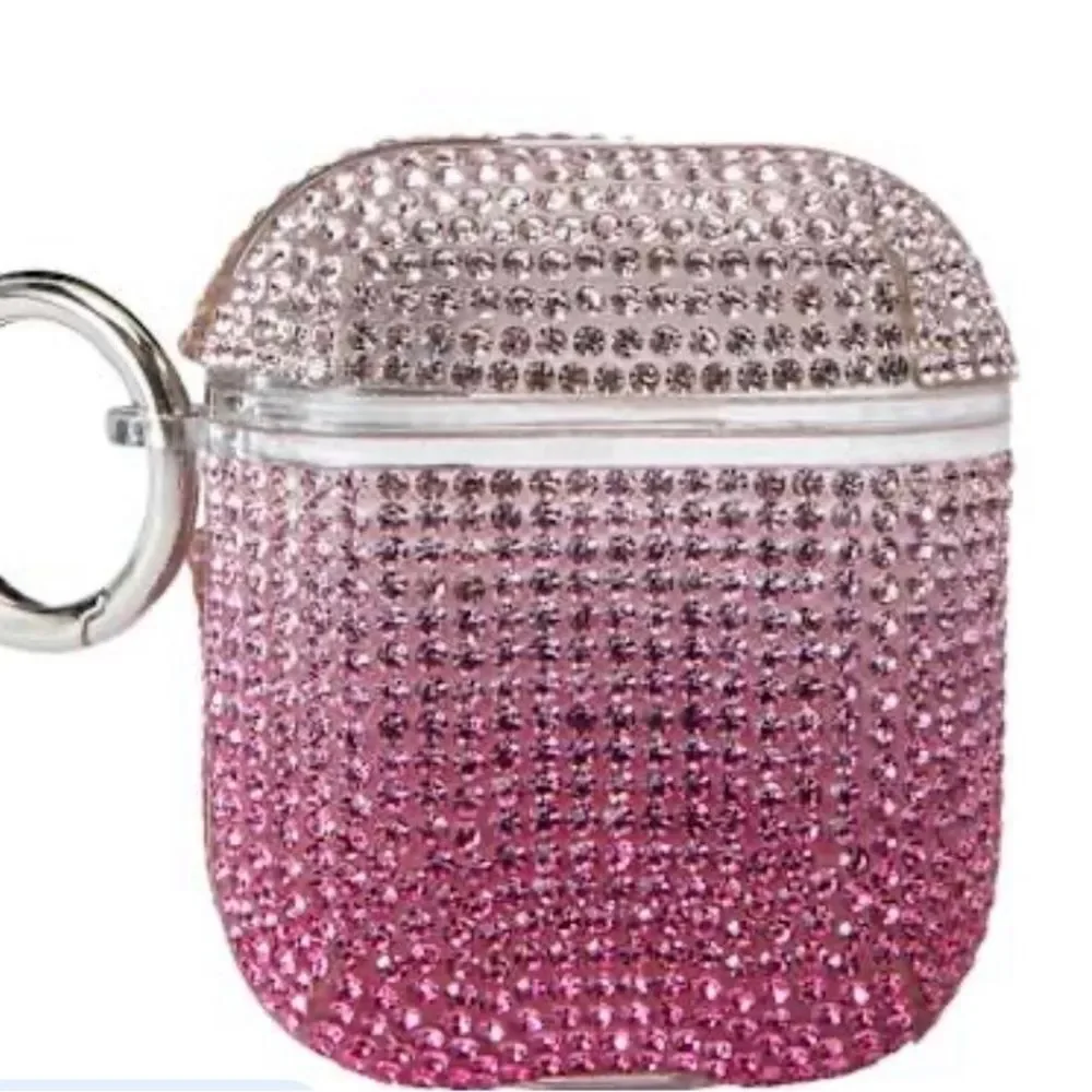 🛍️Pink Rhinestone AirPods Bling Case for AirPods Gen1/2 💥